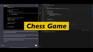 Chess Game Project #1