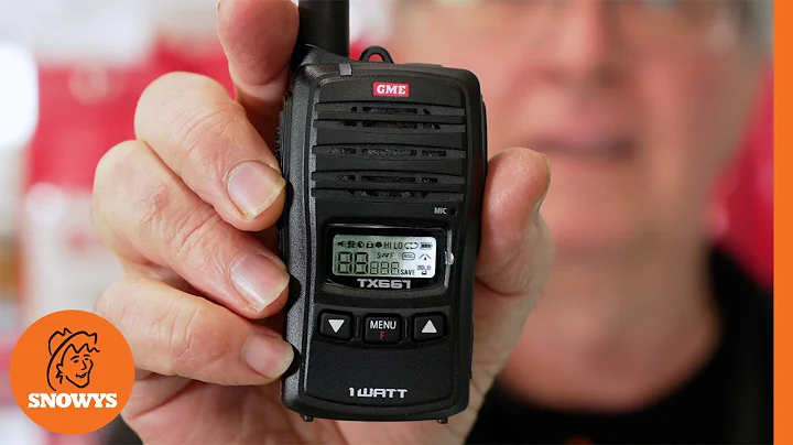 GME 1 Watt UHF CB Handheld Radio TX667