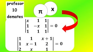 Ecuaciones con determinantes 3x3 ejercicios resueltos Matrices Parámetros Ecuaciones con determinantes 3x3 ejercicios resueltos Matrices Parámetros