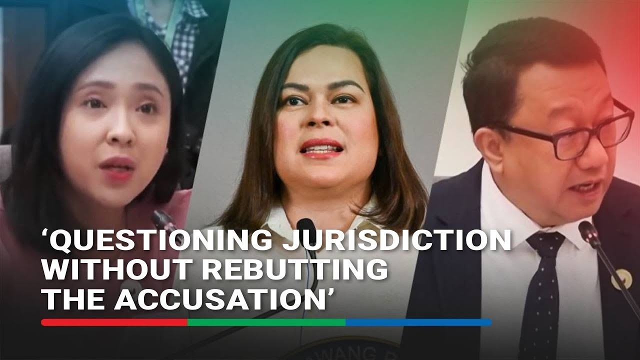 VP Duterte questioning jurisdiction of justice panel - lawmaker | ABS ...