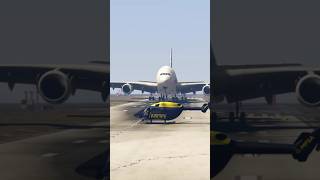Runway Drama Expert Pilot Quickly Safe A Helicopter As Airbus Landing - Gtav