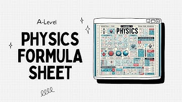 A-Level Physics Formula Sheet