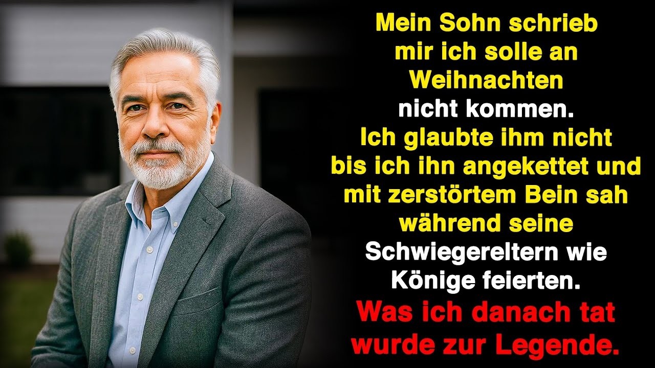 Die Nachricht kam in der Nacht zum 22. Dezember, während ich Geschenke für meinen Sohn einpackte: „Alter, komm bloß nicht her. Ich brauche dich nicht. Stirb allein als alter Mann.“ — von Jonas,...