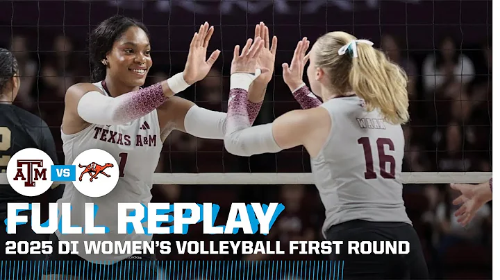 Texas A&M vs. Campbell: 2025 women’s volleyball first round | FULL REPLAY