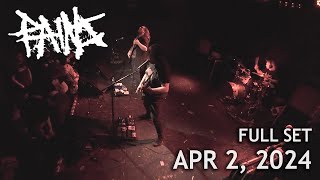 Pains - Full Set w/ Multitrack Audio - Live @ The Foundry Concert Club