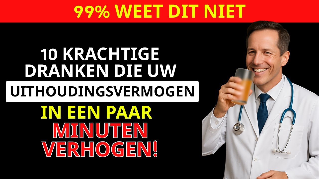 10 Natuurlijke Dranken Die de Mannen Gezondheid bij Ouderen Stimuleren