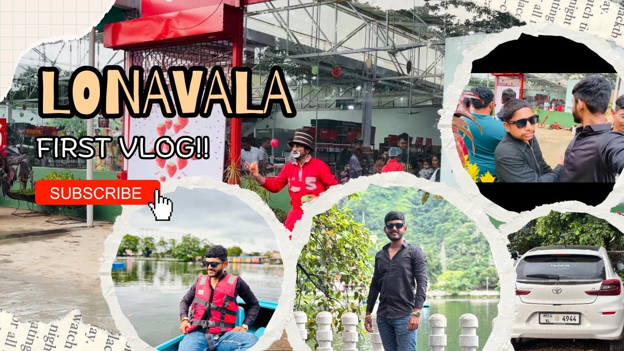 First Vlog- Lonavala