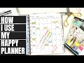 How I Use My Happy Planner: Updated Happy Planner Setup