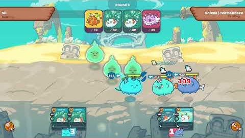 Axie Infinity #3 How to destroy double Aquas!