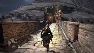 Dragon's dogma Dark arisen adaga e arco op logo de inicio