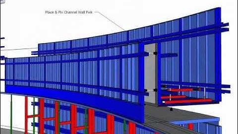 Radius Formwork Build Sequence