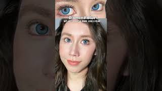 Transforming Dark Eyes with Blue Lenses 💙