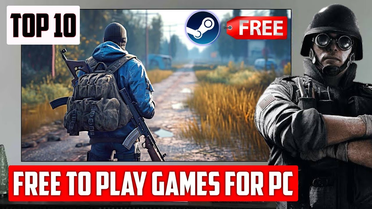 Top 10 Free PC Games on Steam to Play Now 2023 (Free to Play) 