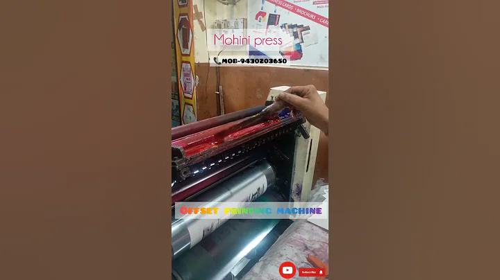 Offset printing carry bags #shorts #screenprinting #offsetprintingmachine #art #viral #printing