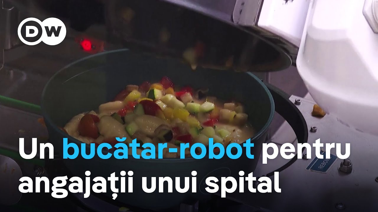 Germania: Un bucătar-robot pentru angajații unui spital