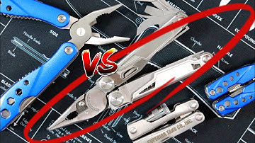 Flissa Multitool 16 in 1 VS Other Popular EDC Knives and Multitools - Knife Comparison