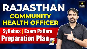 Rajasthan CHO 2025 | Syllabus, Exam Pattern & Preparation Plan | Mukesh Sir