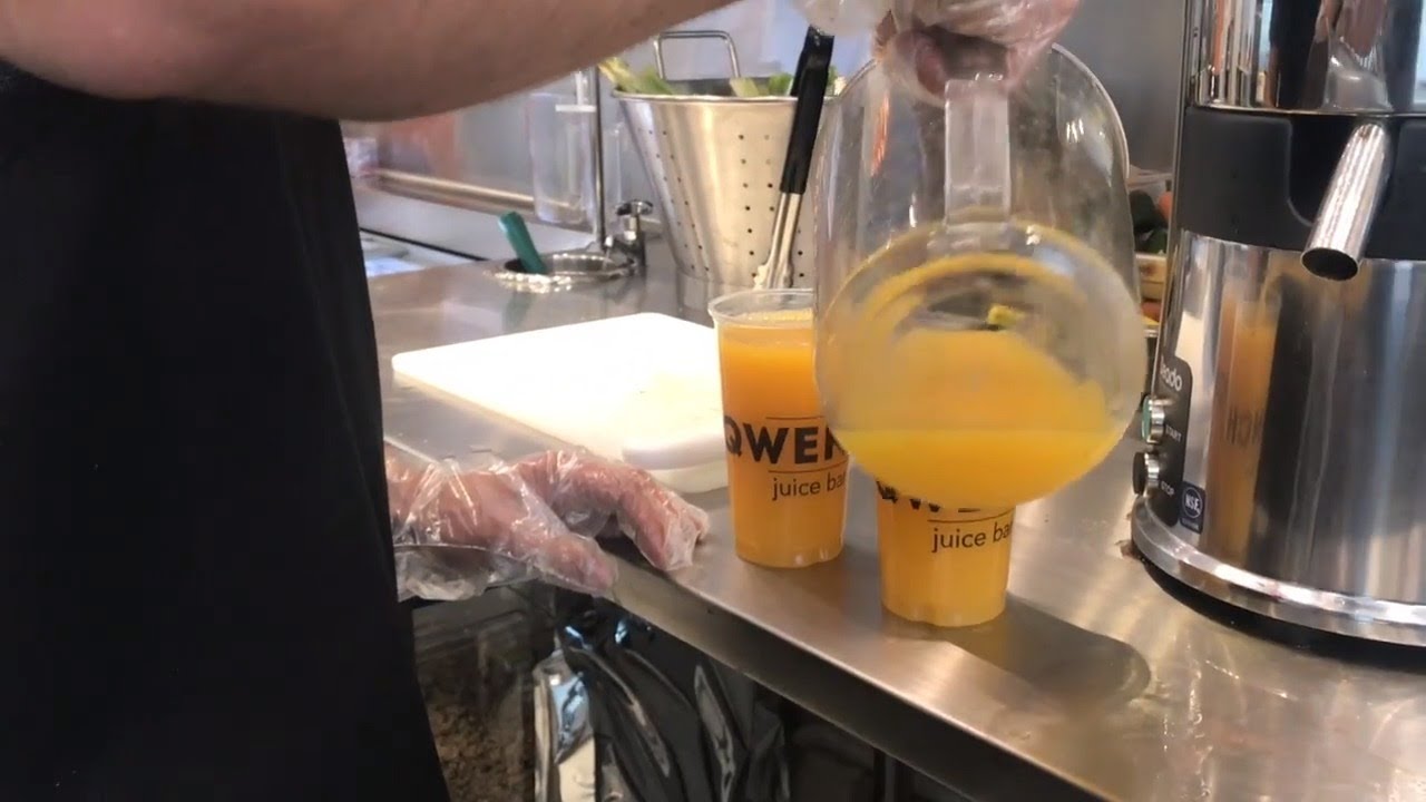 QWENCH juice bar opens in Clovis YouTube