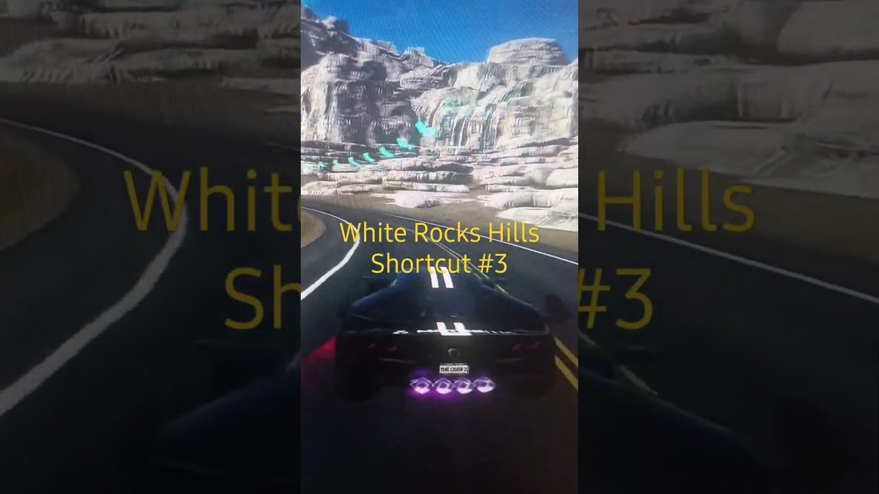 The Crew2 White Rocks Hills Shortcut #3