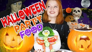 Halloween Party Food Ideas and DIY Pumpkin Fondues | NiliPOD