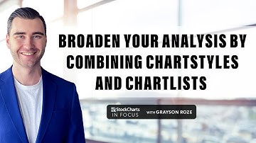 Broadening Your Analysis By Combining ChartStyles & ChartLists | Grayson Roze | StockCharts In Focus