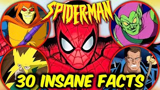 30 Insane Facts About Spider-Man The Animated Series ( 1994-1998)