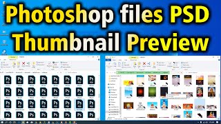 How to view Photoshop psd files as Thumbnail screenshot 3