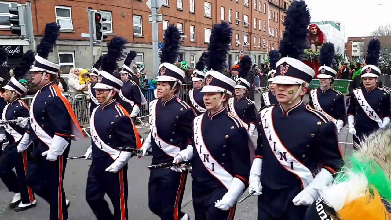 The St Patrick's Day Parade in Dublin 2018