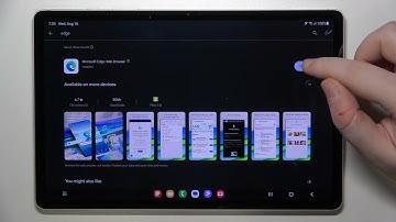 How to Install Microsoft Edge on SAMSUNG Galaxy Tab S9? - Download Edge Browser