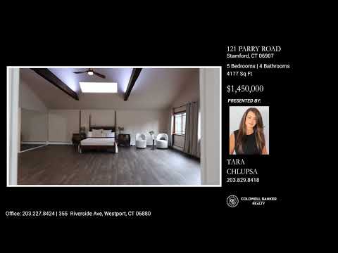 121 Parry Road, Stamford, CT home video tour