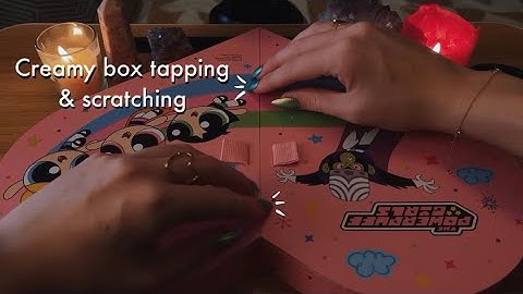 ASMR Tapping & Scratching On “Creamy” Sounding Boxes! No Talking