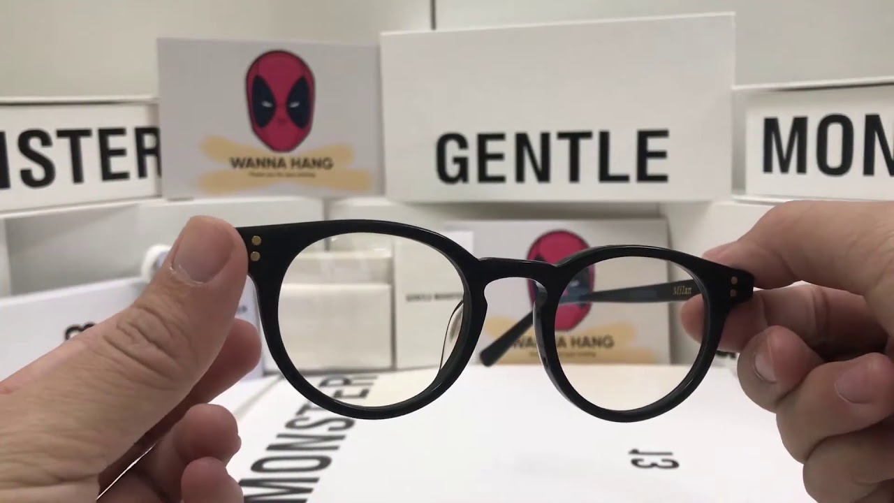Reviews Kính Gentle Monster Milan - YouTube