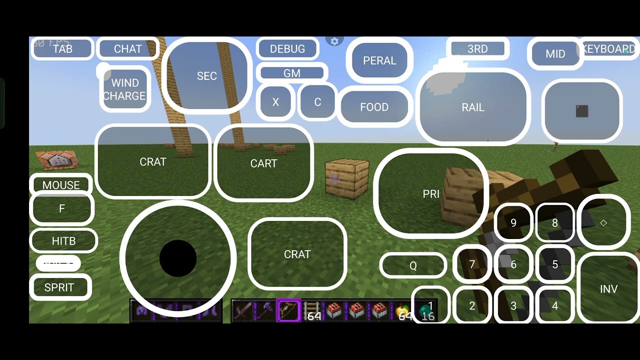 Tnt crat pvp tutorial for beginners and mojo launcher player |TNT crat pvp 