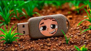 Achei um USB com uma Versão Apagada do Minecraft