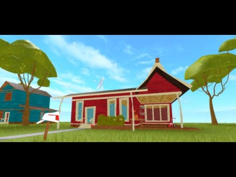 Сосед роблокс 2 акт. Hello Neighbor Roblox. Привет сосед в РОБЛОКСЕ. Привет сосед РОБЛОКС Альфа 1. РОБЛОКС стрелялки.