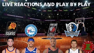 Portland Trail Blazers vs Dallas Mavericks Live Reactions And Play By Play