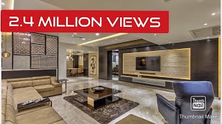 Modern 4000 sq ft 4 BHK home interiors by Rajesh Ranka