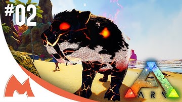 Modded ARK: Extinction Core (Annunaki 2) - SCION OF FIRE SABERTOOTH & VOLCANO ISLAND ADVENTURE!(E02)