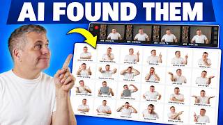 I Turned a 2-Minute Video Into 20 Real Thumbnail Poses