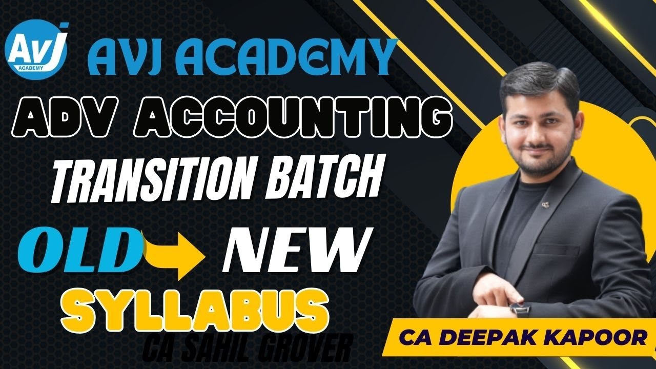 CA Inter Advanced Accountancy How To Transition From Old Syllabus To Ca inter advanced accountancy how to transition from old syllabus to