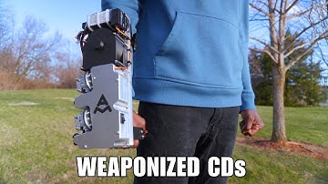 Wrist Mounted CD Launcher - Built to DESTROY!