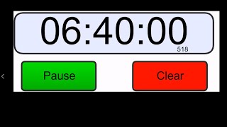 6 hour 40 minute countdown timer   401 minutes alarm Wealth