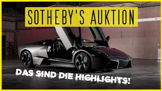 Sotheby's Auktion in München: Das sind die Highlights | Reventón, Carrera GT, Diablo GTR, etc.