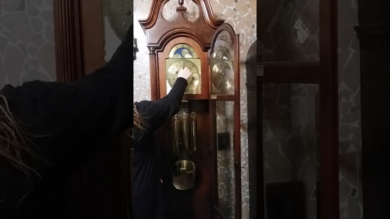 Howard Miller grandfather clock YouTube