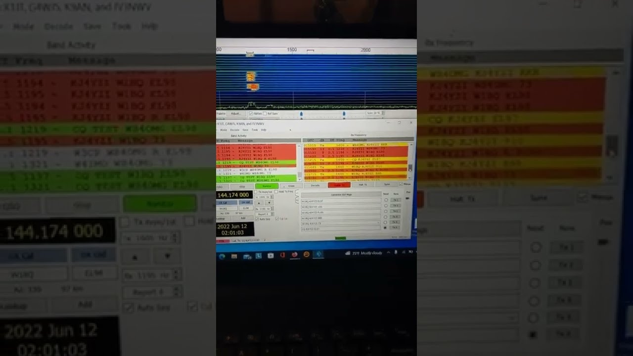 FT8 On 2 Meters VHF Contest Weekend 