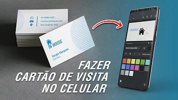 Qual o melhor app para criar cartões de visita?