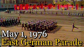 May 1, 1976 East German Military Parade | 2 Minute Clip