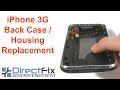 How To: iPhone 3G Back Case / Housing Replacement