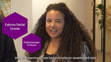 Nieuwe e-learning: Verantwoord werken met AI