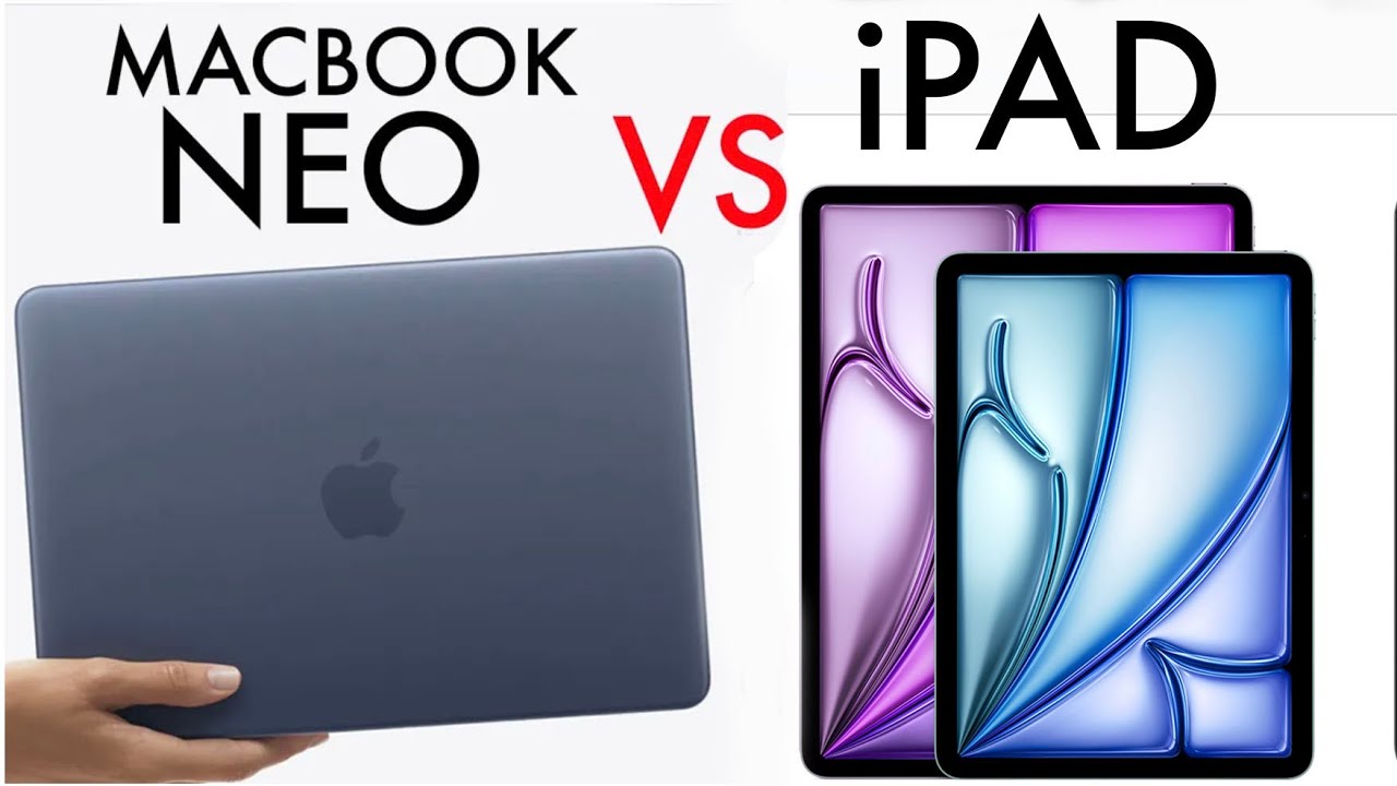 iPad本体 MAC NEO MacBook Neo Vs iPad! (Which Should You Buy?) - YouTube